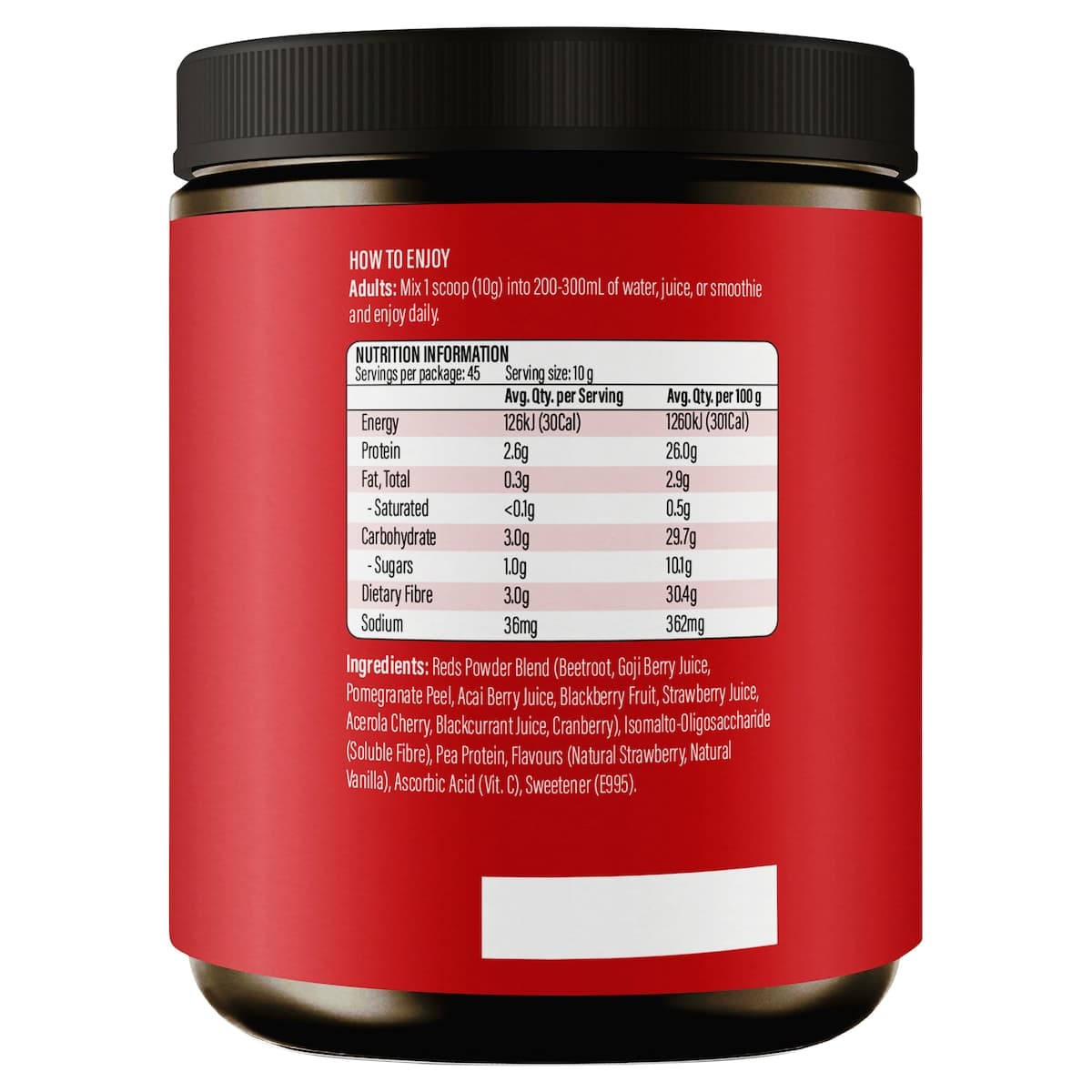 Thumbnail Life Botanics Vitality Reds 450G