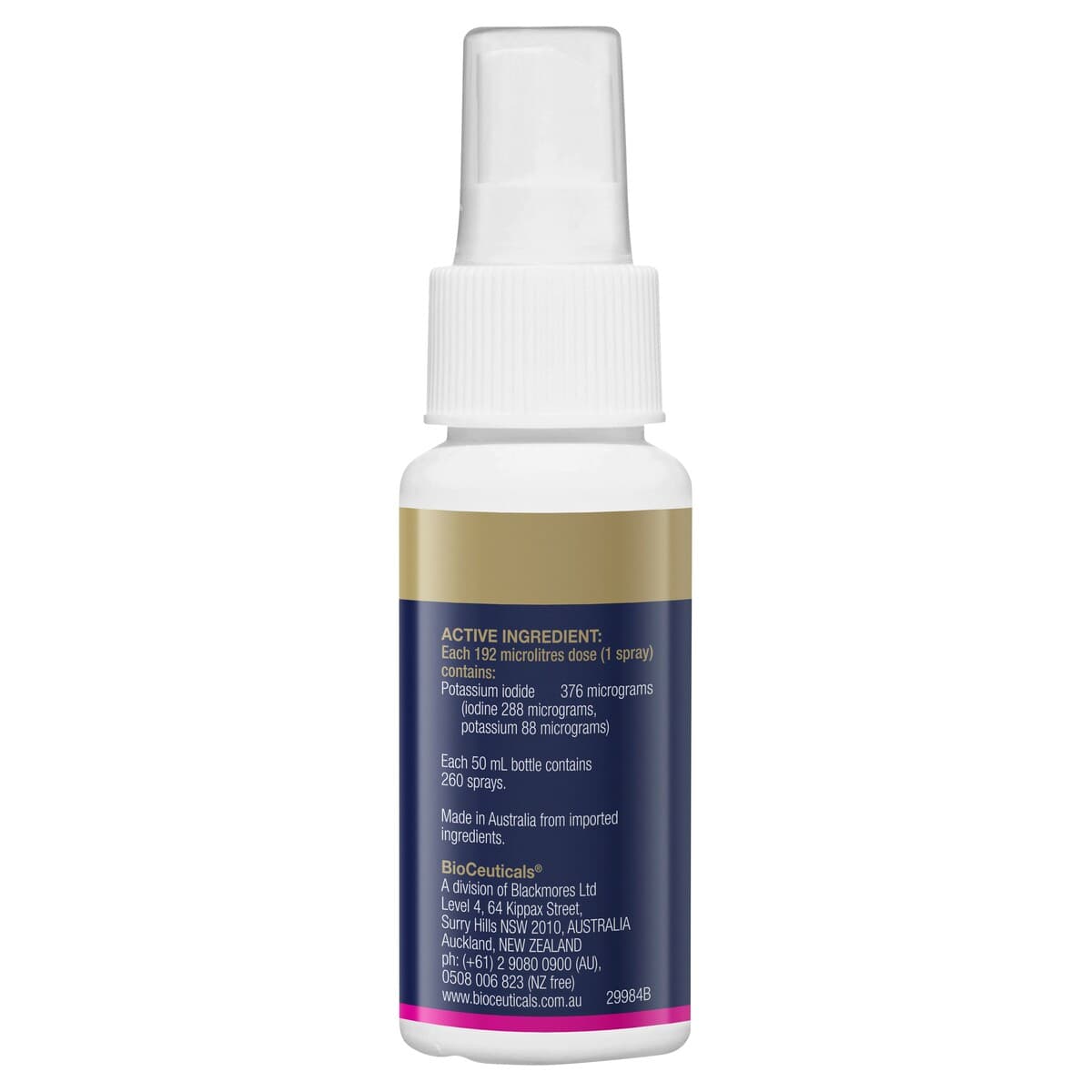 Thumbnail Bioceuticals Iodine Forte Spray 50Ml