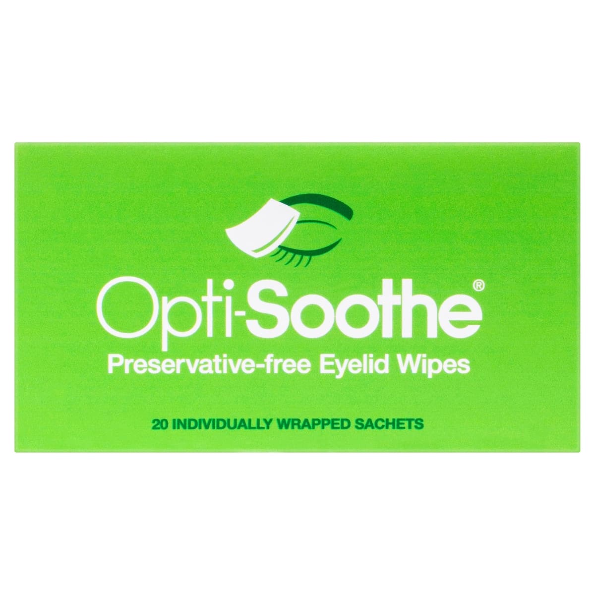 Thumbnail Opti-Soothe Preservative Free Eyelid Wipes 20 Pack