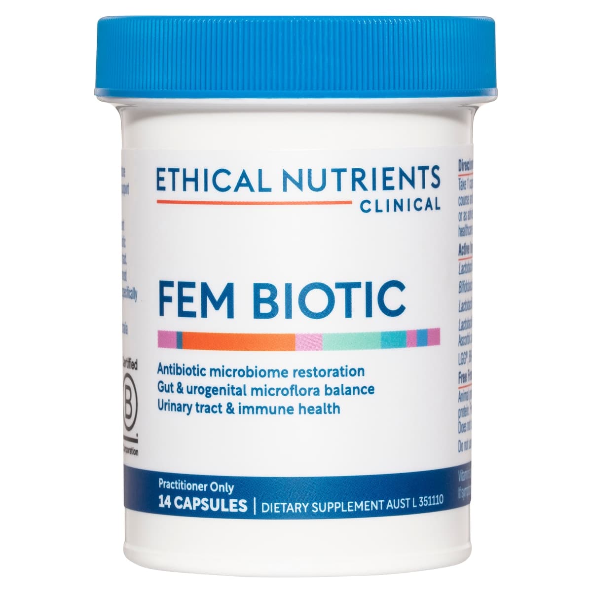 Thumbnail Ethical Nutrients Clinical Fem Biotic 14 Capsules