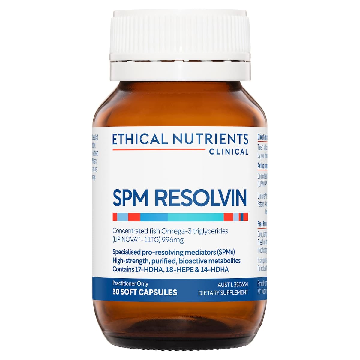 Thumbnail Ethical Nutrients Clinical Spm Resolvin 30 Capsules