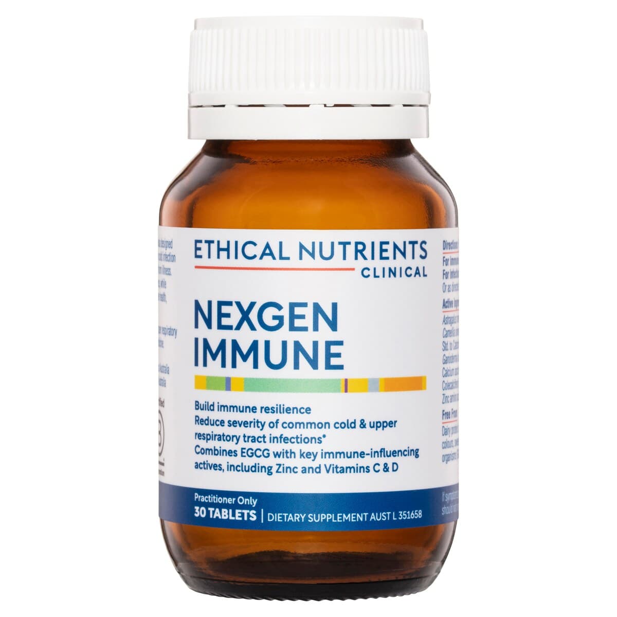 Thumbnail Ethical Nutrients Clinical Nexgen Immune 30 Tablets