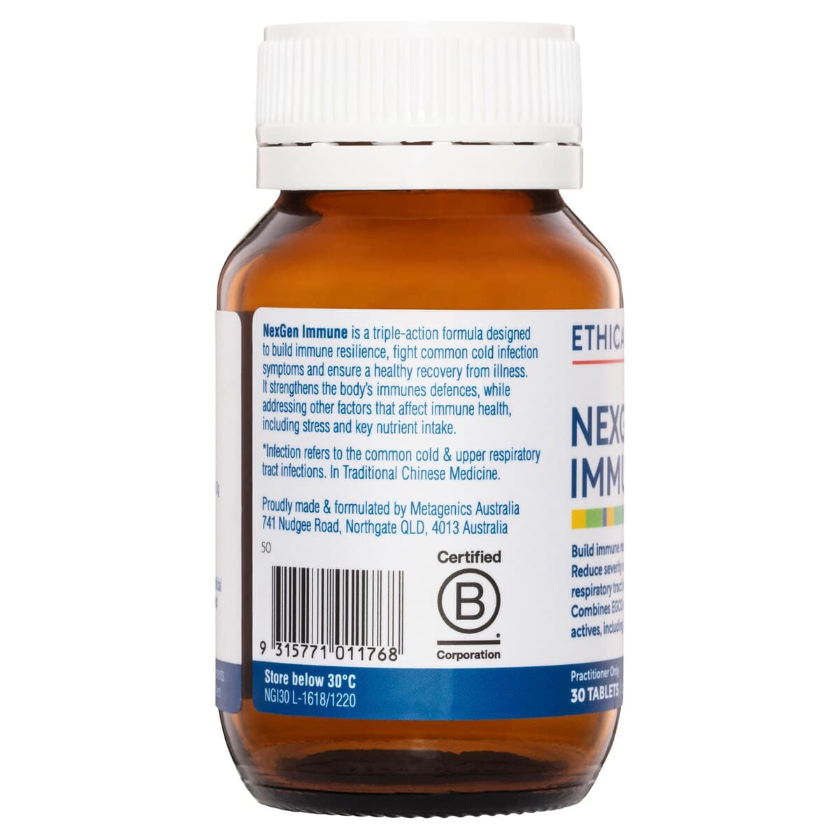 Thumbnail Ethical Nutrients Clinical Nexgen Immune 30 Tablets