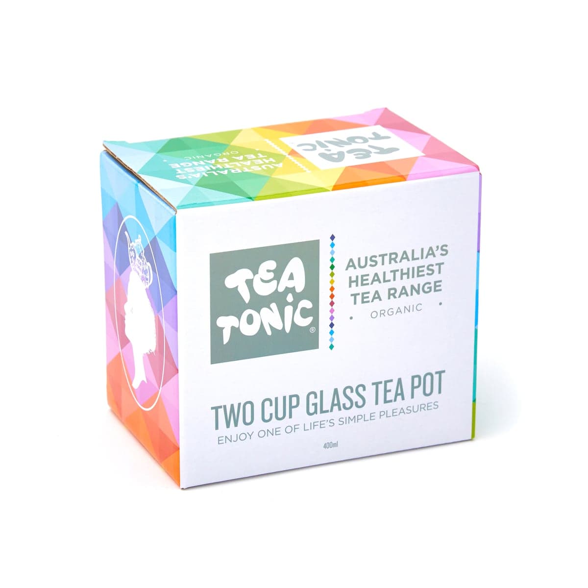 Thumbnail Tea Tonic Square Glass Tea Pot