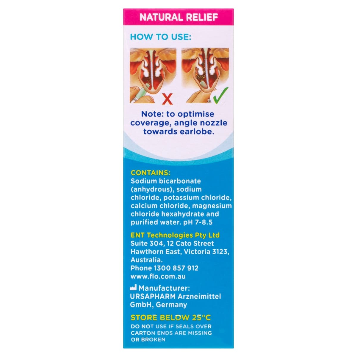 Thumbnail Flo Saline Plus Nasal Spray 30Ml