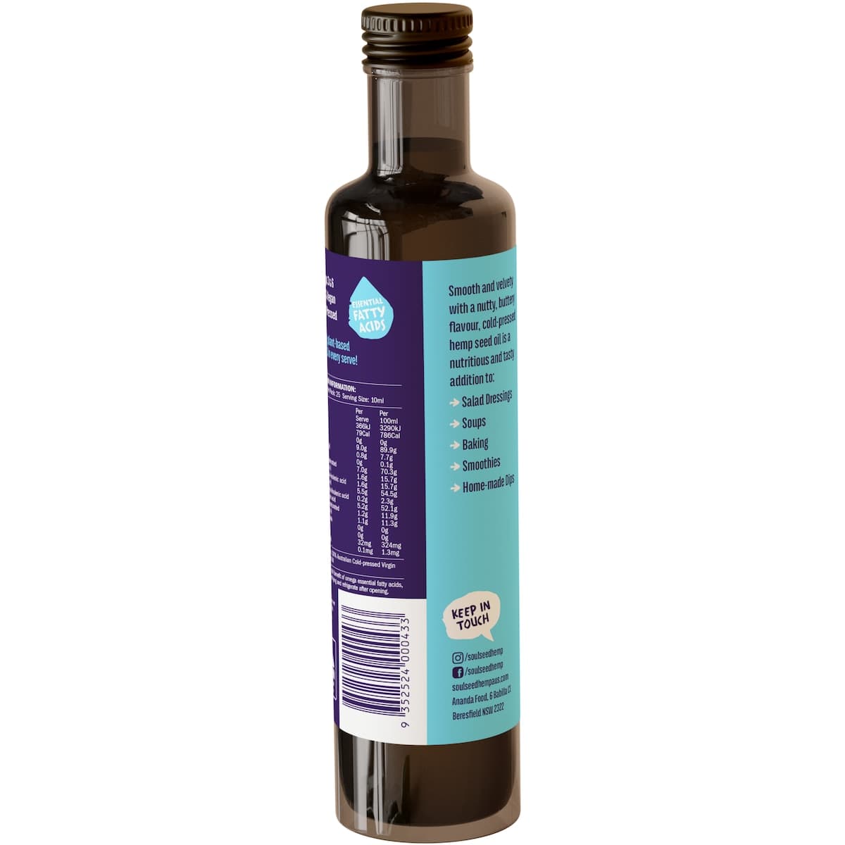 Thumbnail Soul Seed Cold Pressed Hemp Seed Oil 250Ml