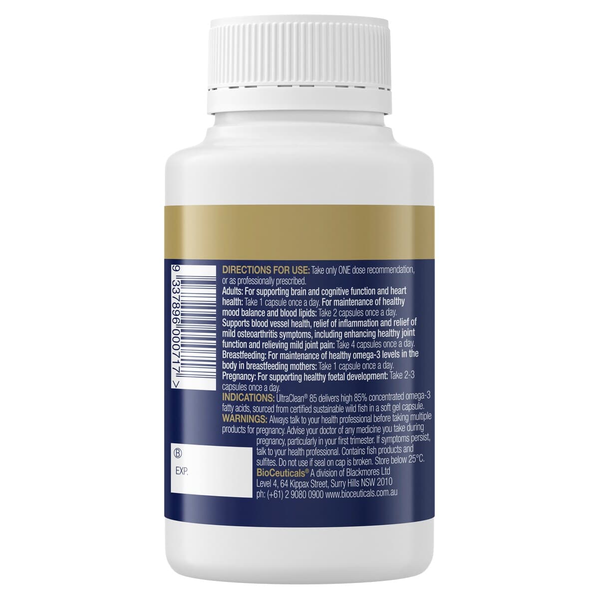 Thumbnail Bioceuticals Ultraclean 85 60 Capsules