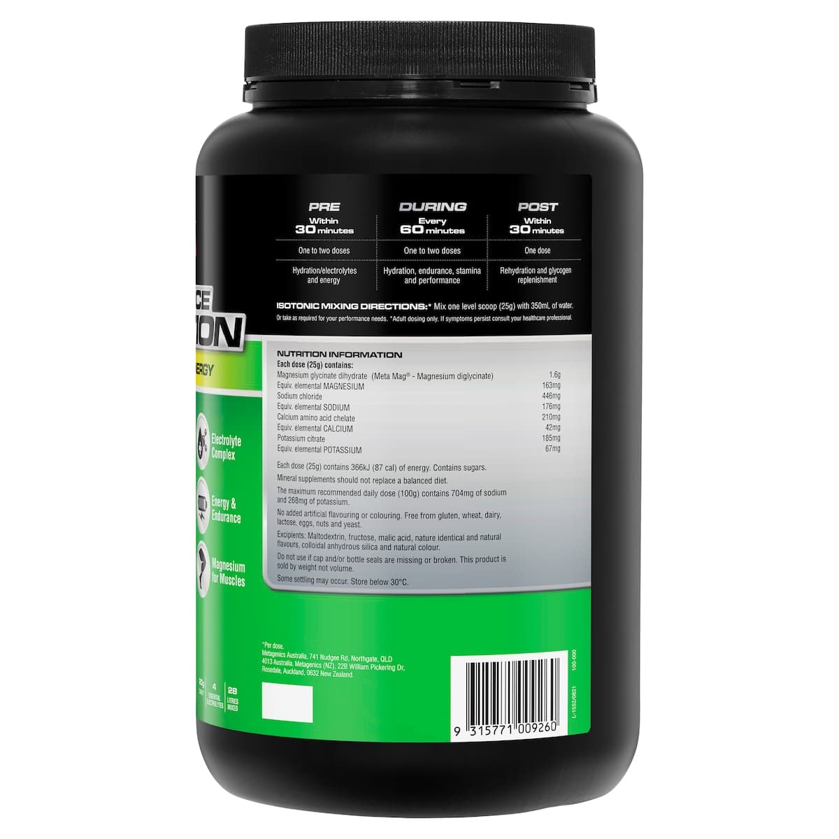 Thumbnail Endura Rehydration Performance Fuel Lemon Lime 2Kg