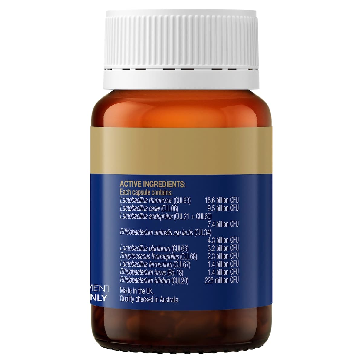 Thumbnail Bioceuticals Ultrabiotic 45 30 Capsules