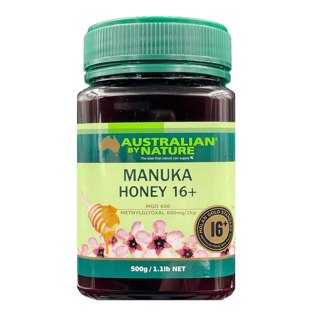 Thumbnail Australian By Nature Manuka Honey 16+ (Mgo 600) 500G