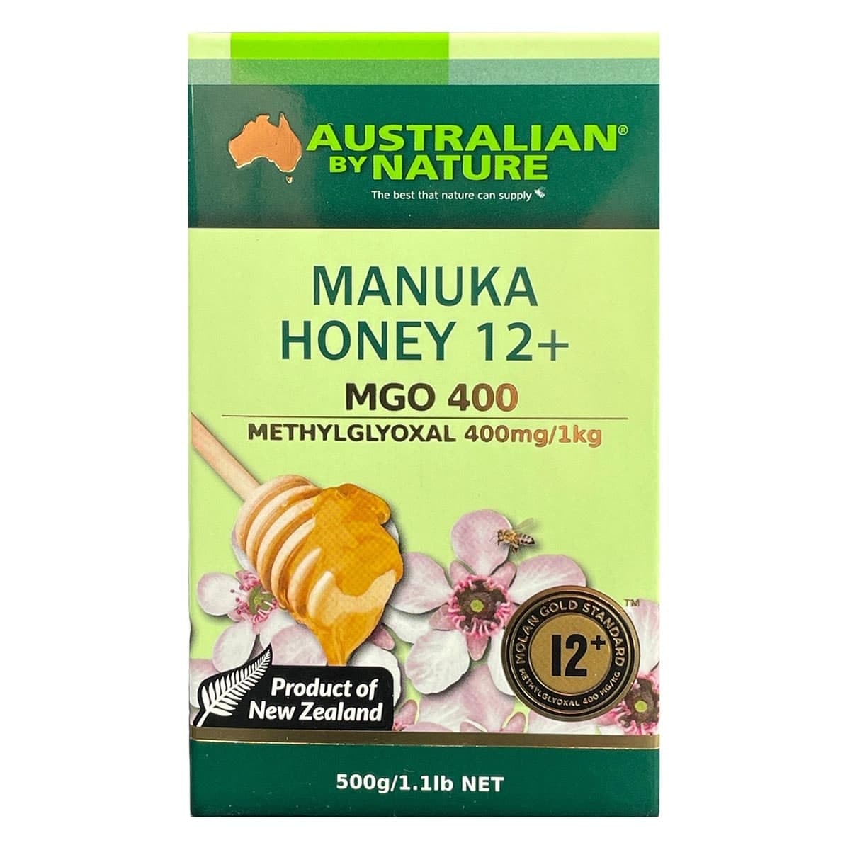 Thumbnail Australian By Nature Manuka Honey 12+ (Mgo 400) 500G