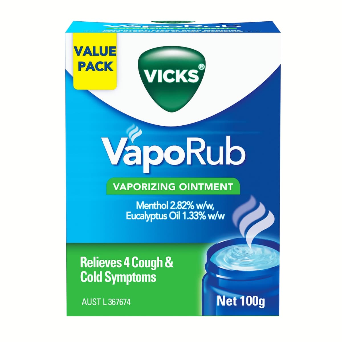 Thumbnail Vicks Vaporub Vaporizing Ointment 100G