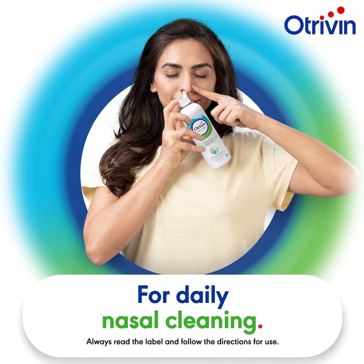 Thumbnail Otrivin Breathe Clean Daily Nasal Cleanser 50Ml