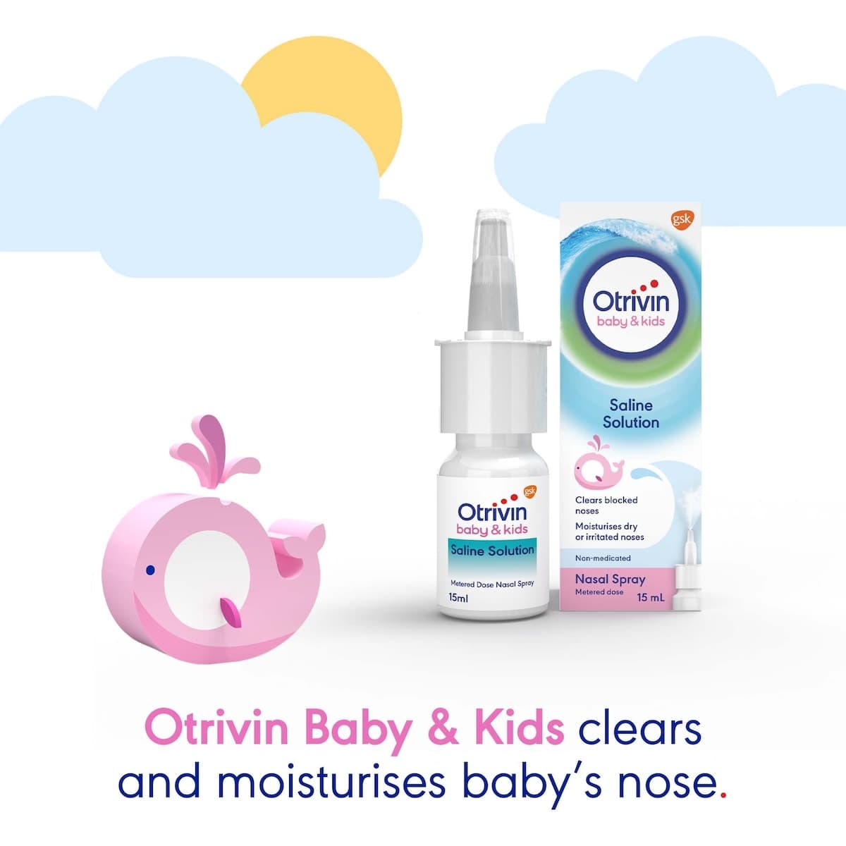 Thumbnail Otrivin Baby & Kids Natural Nasal Spray 15Ml