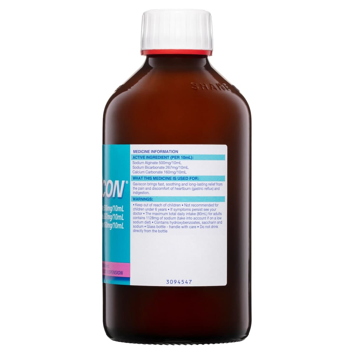 Thumbnail Gaviscon Aniseed Liquid Heartburn & Indigestion 600Ml