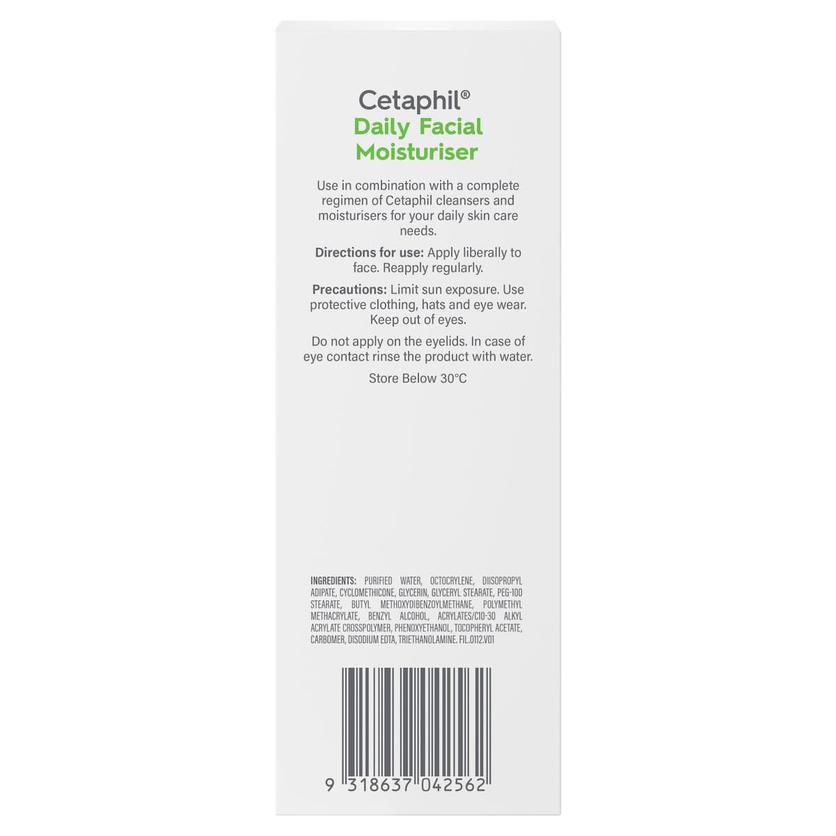 Thumbnail Cetaphil Daily Facial Moisturiser 118Ml