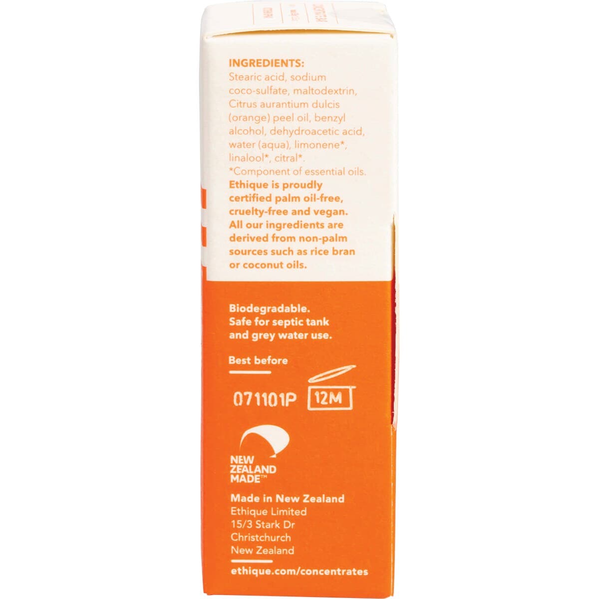 Thumbnail Ethique Multi-Purpose Kitchen Spray Concentrate Bar Sweet Orange 25G