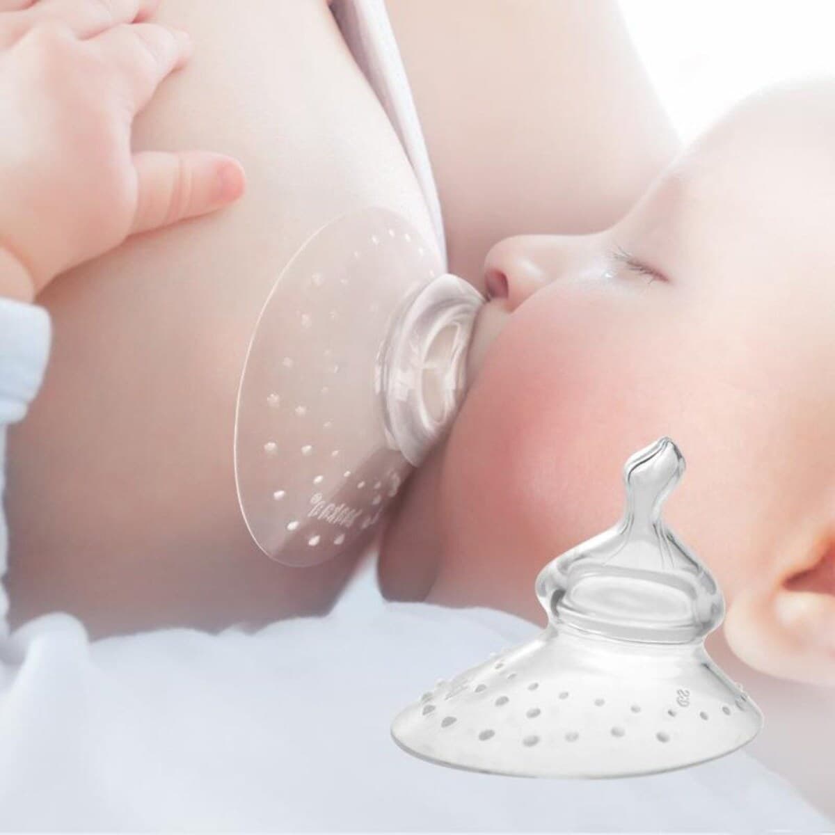 Thumbnail Haakaa Orthondontic Breastfeeding Nipple Shield Round Shape 1 Pack