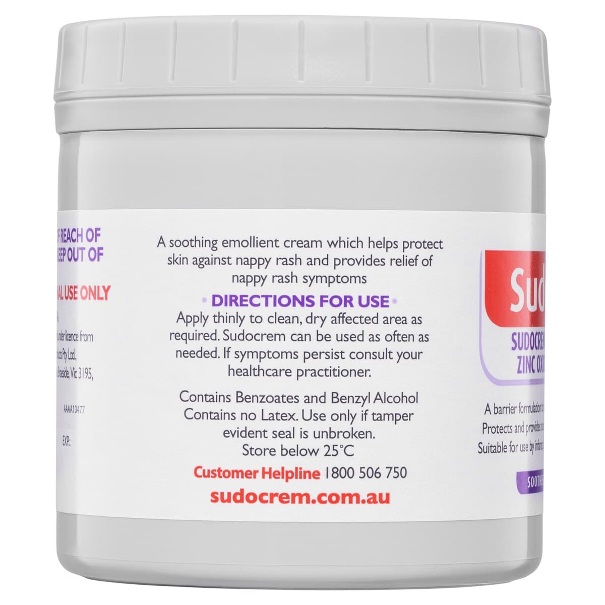 Thumbnail Sudocrem Healing Cream For Nappy Rash 400G