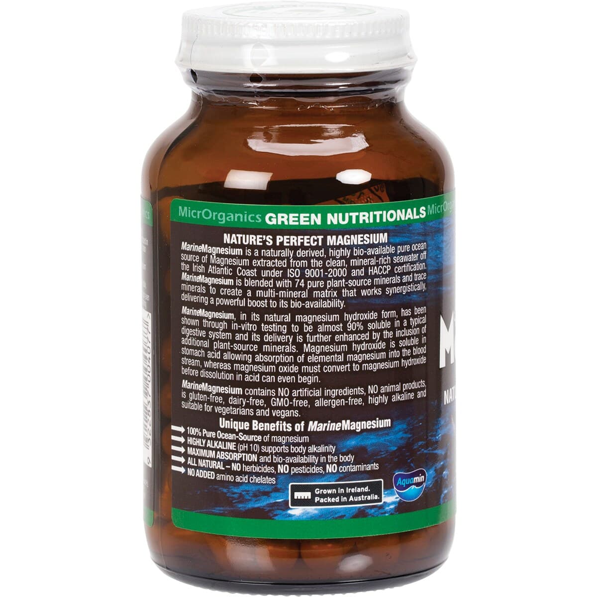 Thumbnail Green Nutritionals Marine Magnesium 60 Vegan Capsules