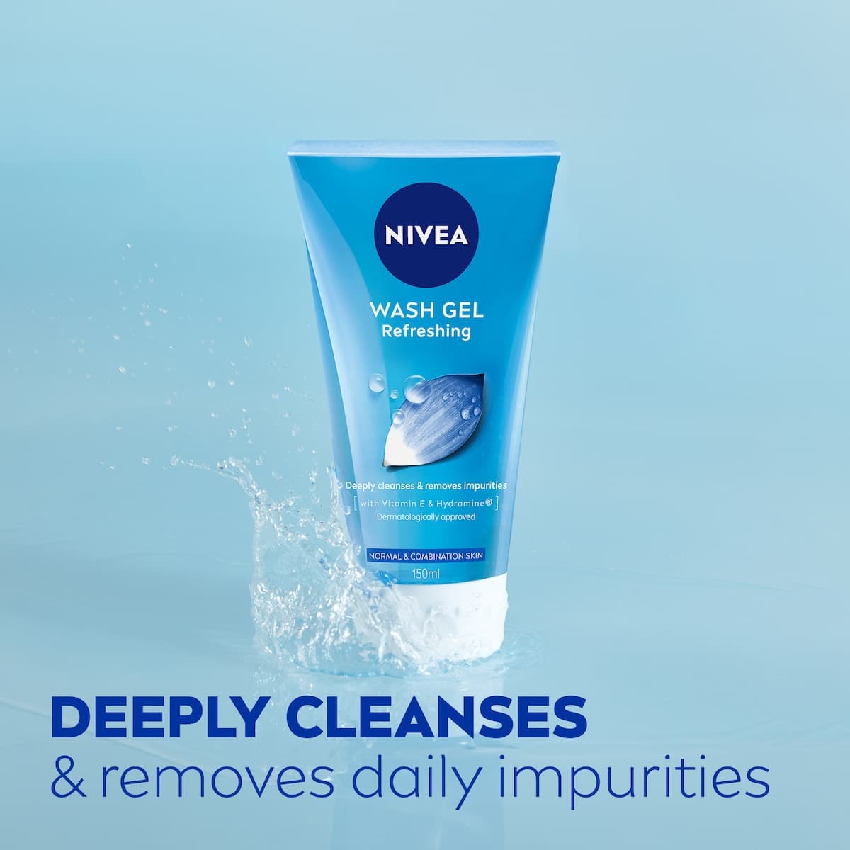 Thumbnail Nivea Refreshing Face Wash Gel With Lotus Flower 150Ml