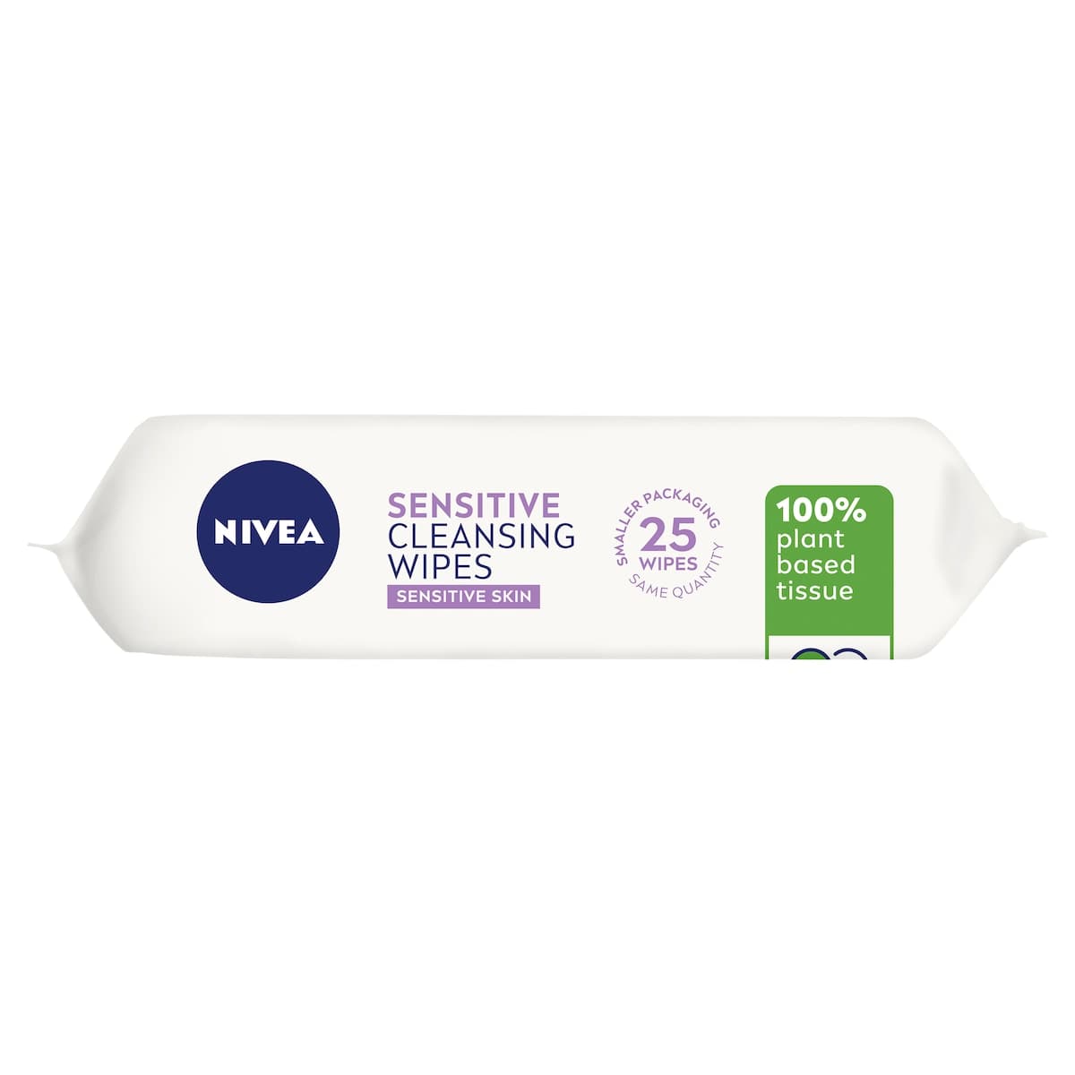 Thumbnail Nivea Sensitive Biodegradable Facial Cleansing Wipes 25 Pack