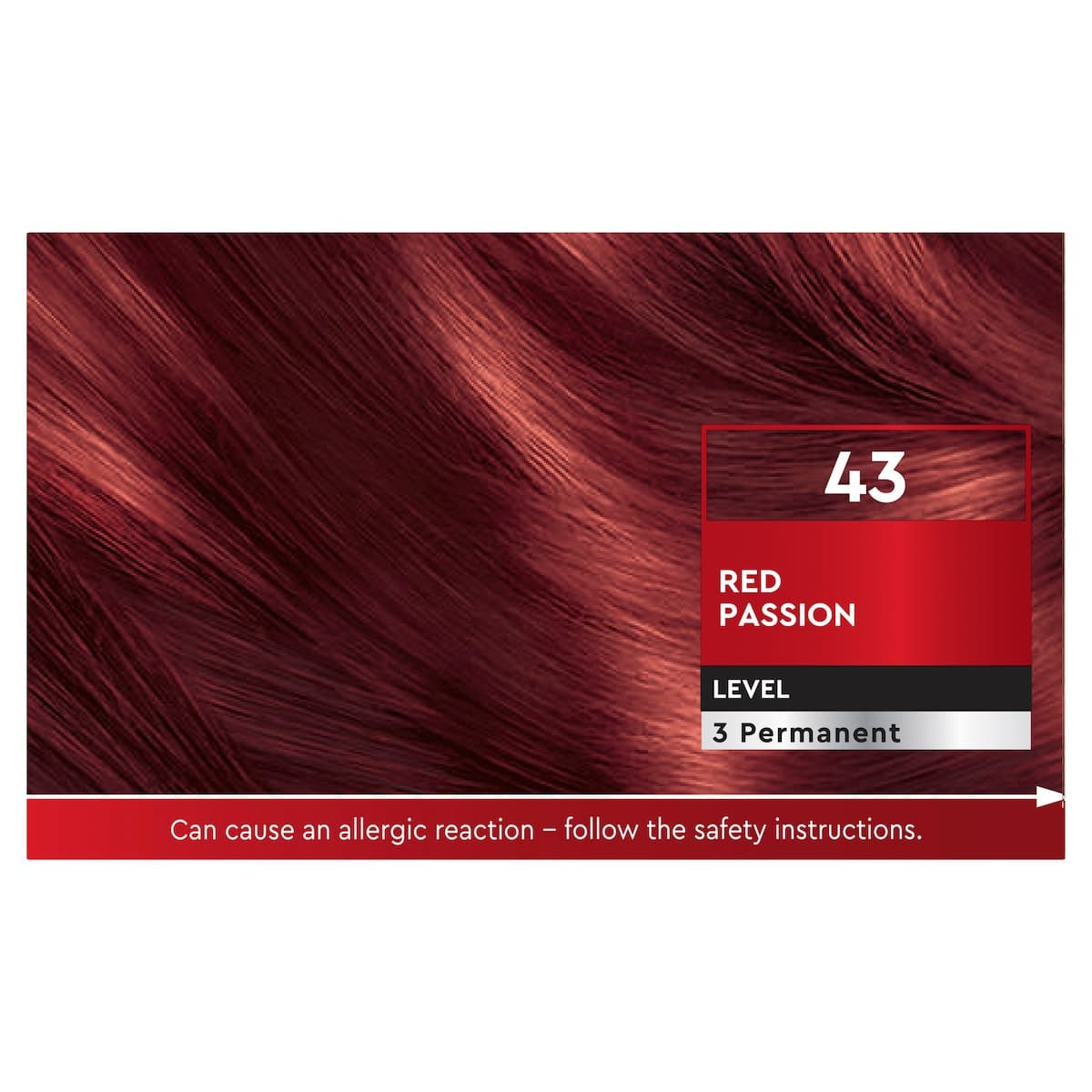 Thumbnail Schwarzkopf Brilliance Permanent Hair Colour 43 Red Passion