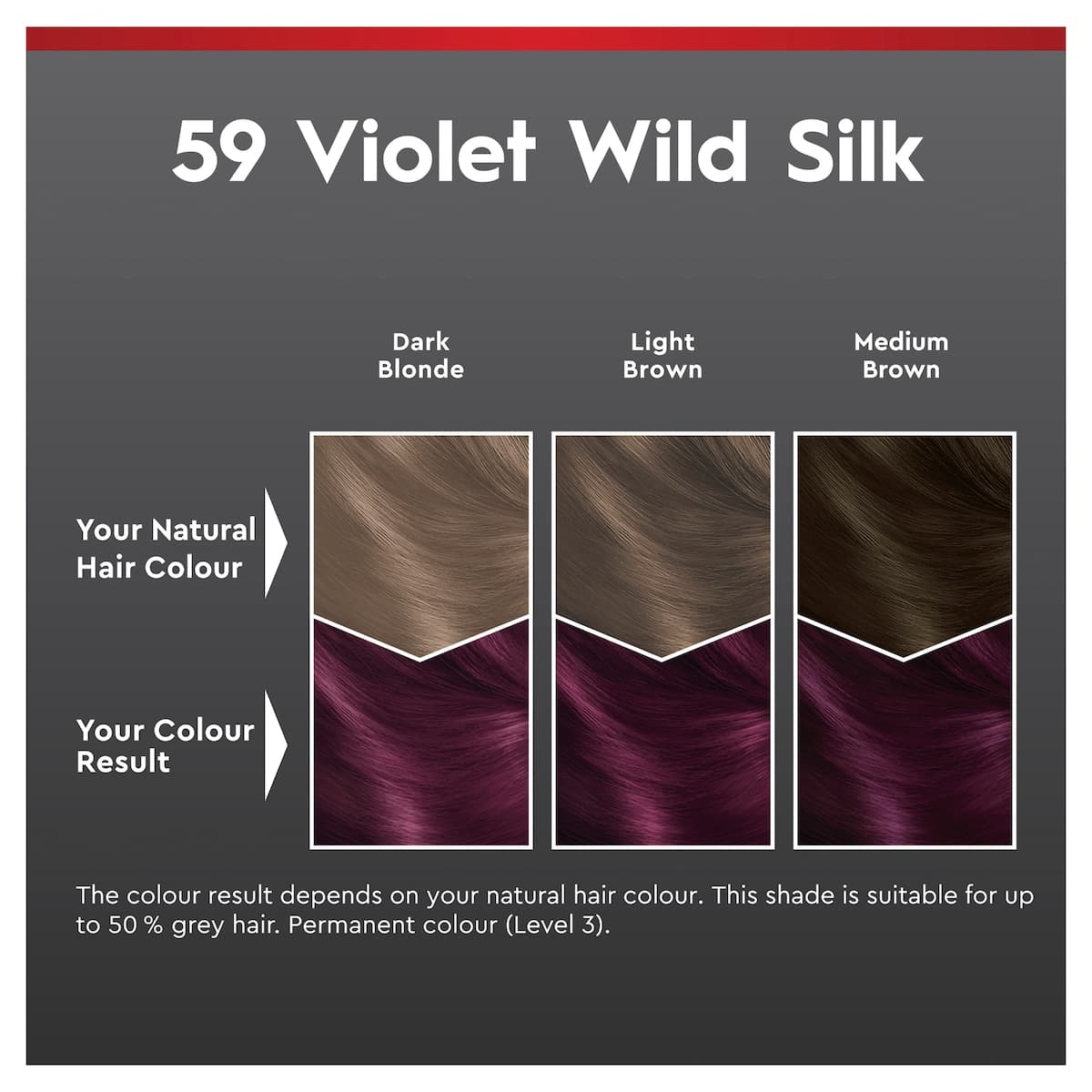 Thumbnail Schwarzkopf Brilliance Permanent Hair Colour 59 Violet Wild Silk