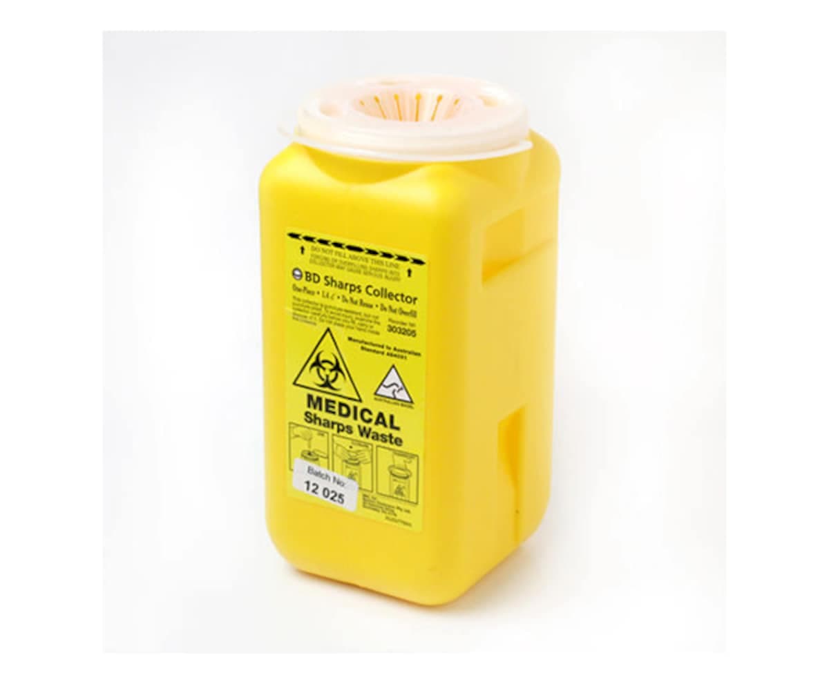 Thumbnail Sharps Collector Medical Sharps Waste 1.4 Litre