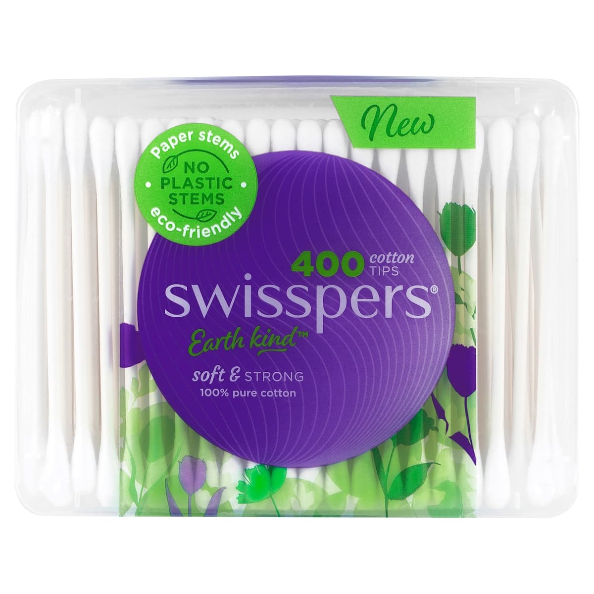 Thumbnail Swisspers Cotton Tips Paper Stems 400 Pack