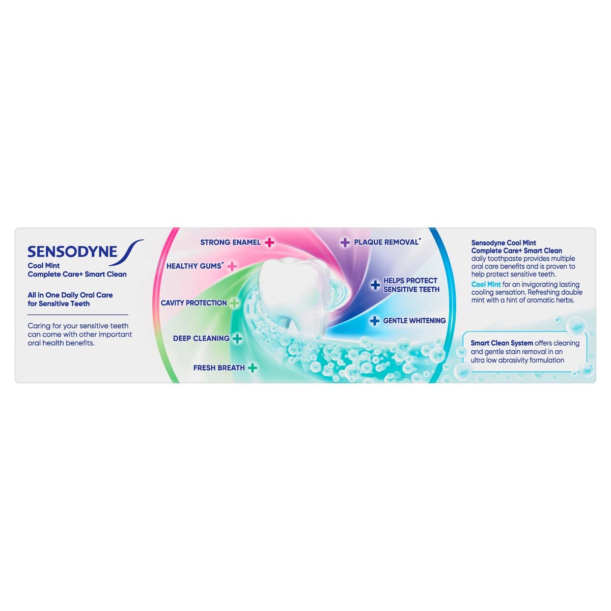 Thumbnail Sensodyne Complete Care + Smart Clean Toothpaste Cool Mint 100G