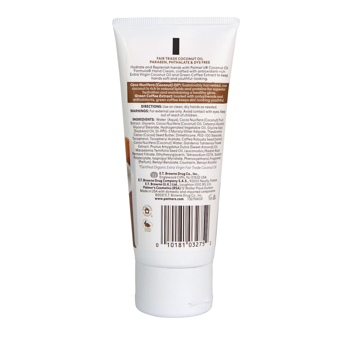 Thumbnail Palmers Coconut Oil Hand Cream 96G