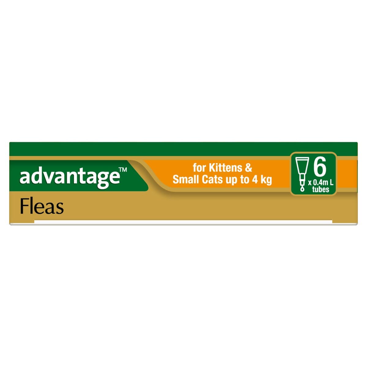 Thumbnail Advantage Kittens & Small Cats Up To 4Kg 6 Pack (Orange)