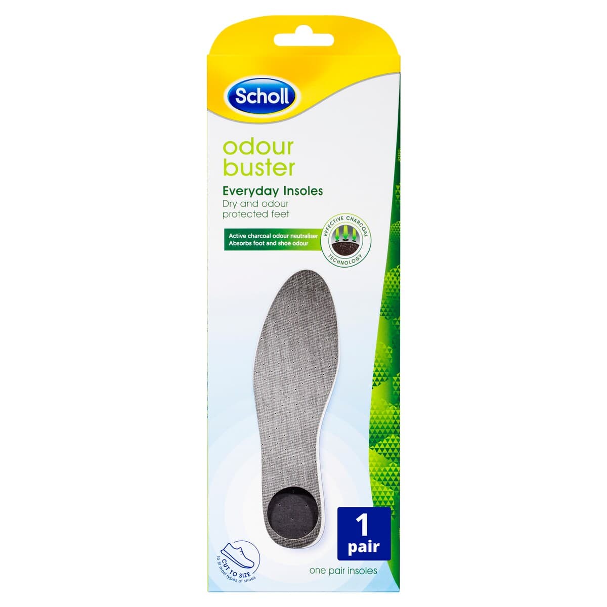 Thumbnail Scholl Odour Buster Everyday Insoles 1 Pair