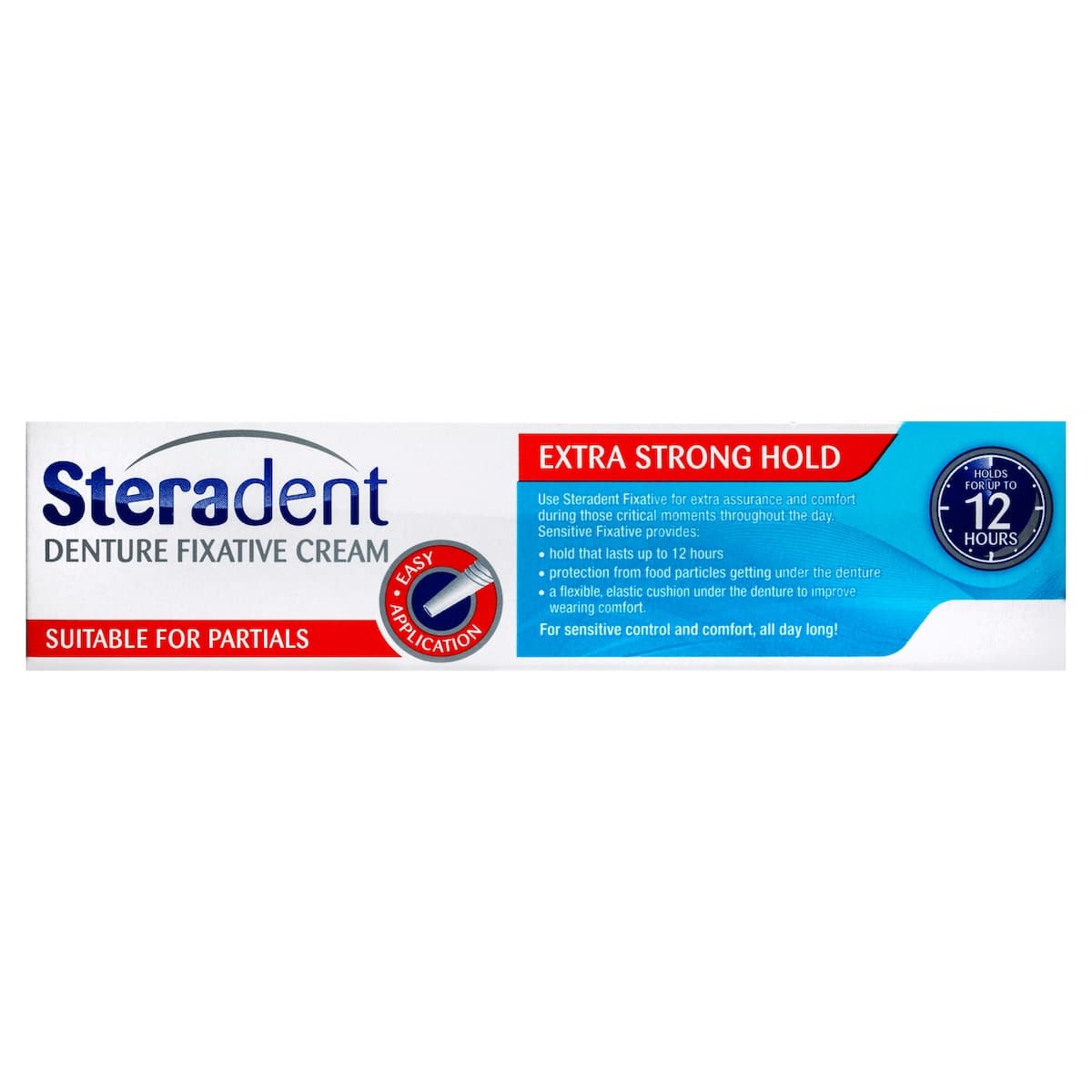 Thumbnail Steradent Denture Fixative Cream Extra Strong Hold Sensitive 40G