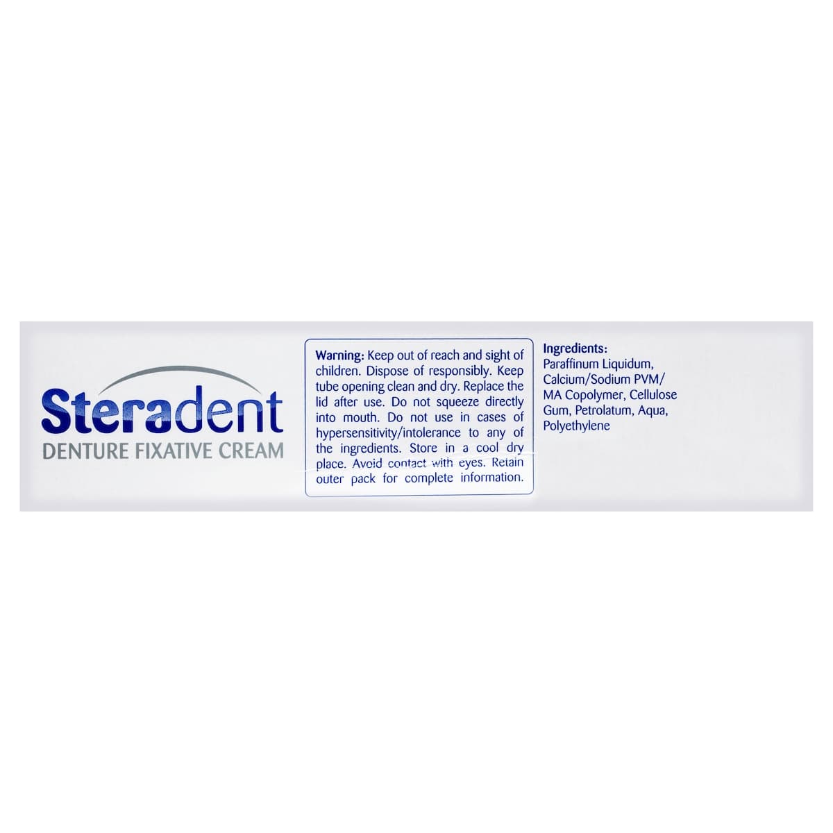 Thumbnail Steradent Denture Fixative Cream Extra Strong Hold Sensitive 40G