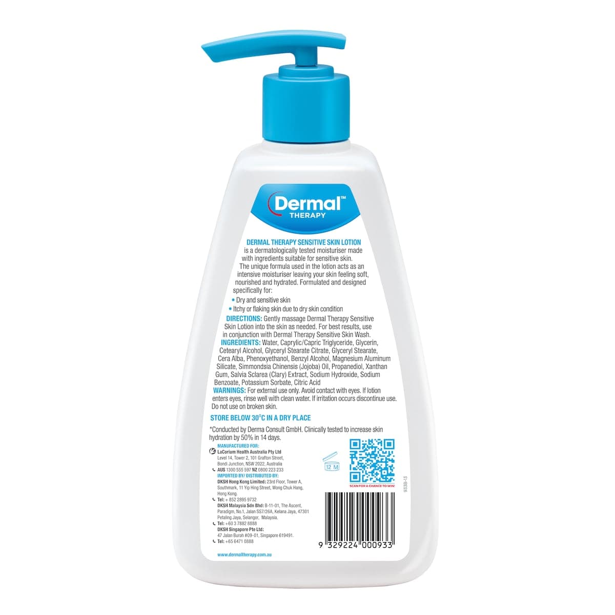 Thumbnail Dermal Therapy Sensitive Skin Lotion 750Ml