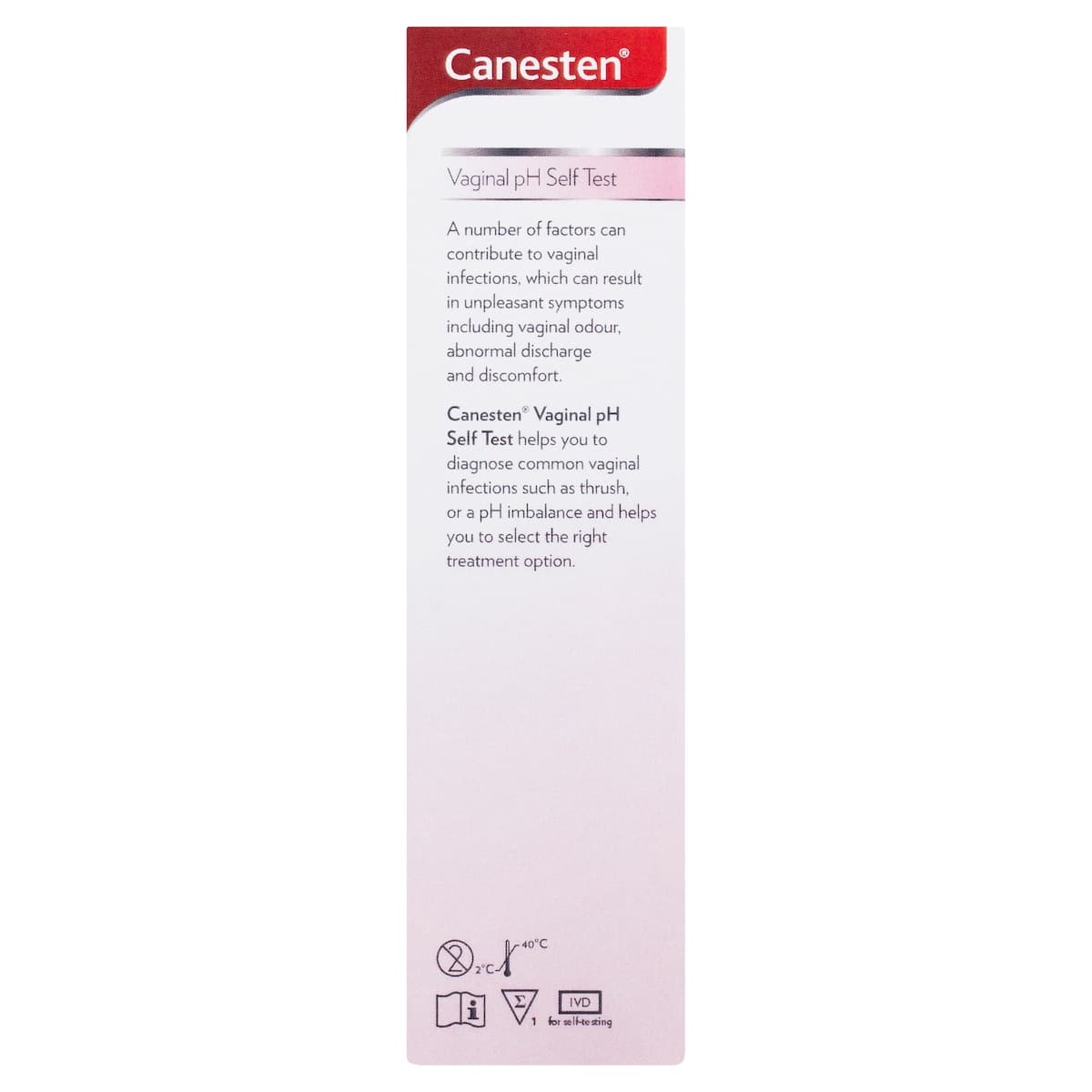 Thumbnail Canesten Vaginal Ph Self Test 1 Self-Diagnostic Swab