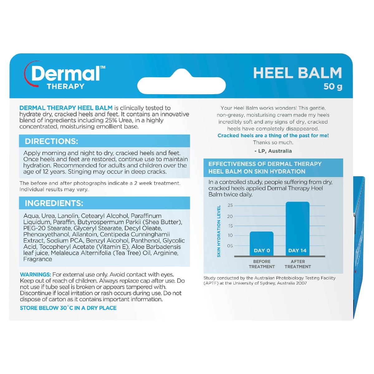 Thumbnail Dermal Therapy Heel Balm 50G