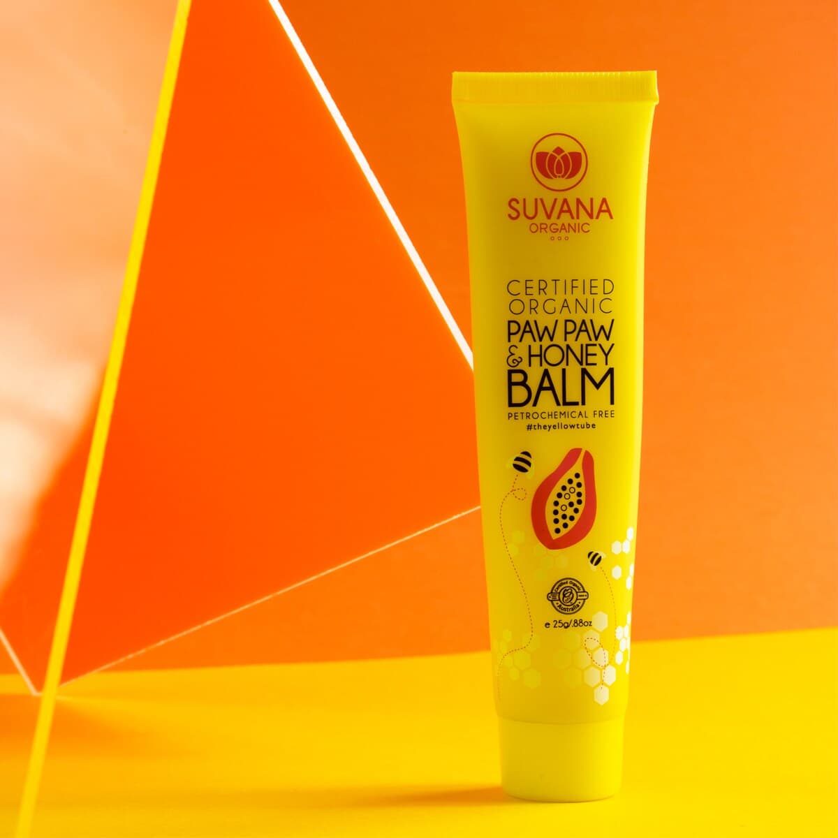 Thumbnail Suvana Certified Organic Pawpaw & Honey Lip Balm 25G