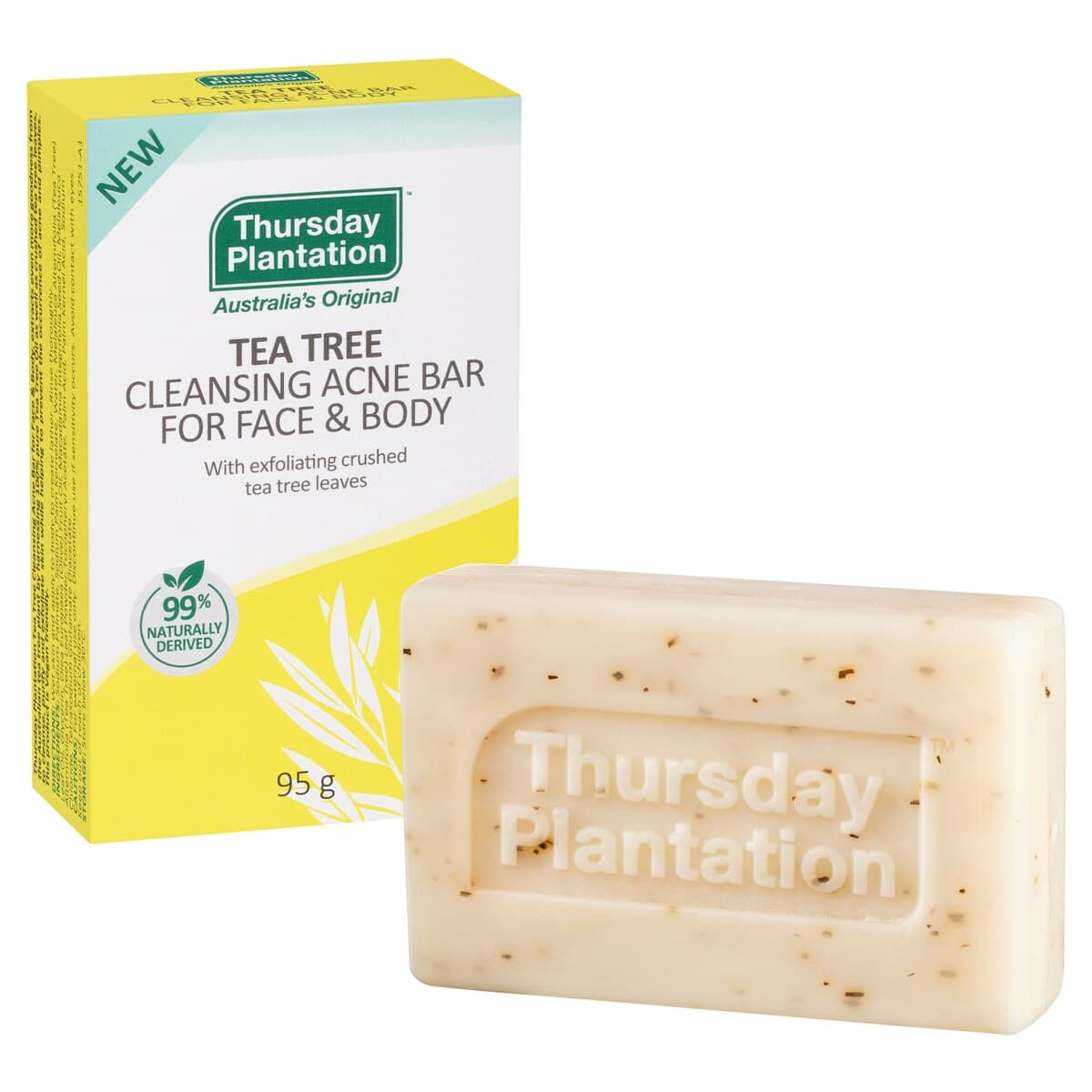 Thumbnail Thursday Plantation Tea Tree Cleansing Acne Bar For Face & Body 1 Pack