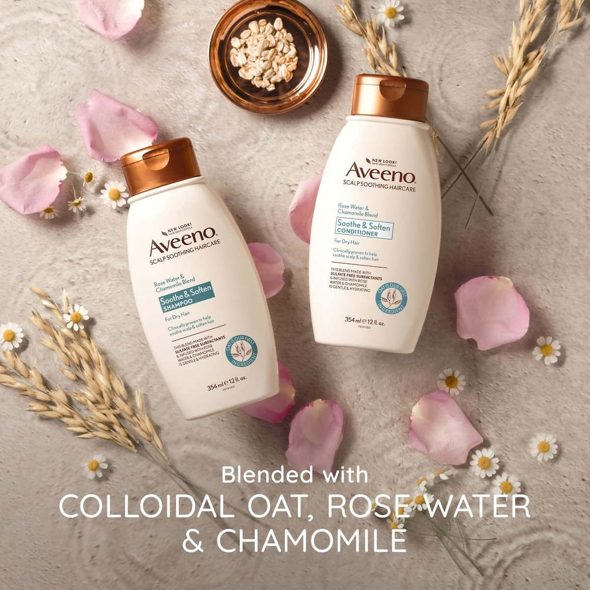 Thumbnail Aveeno Rose Water & Chamomile Conditioner 354Ml