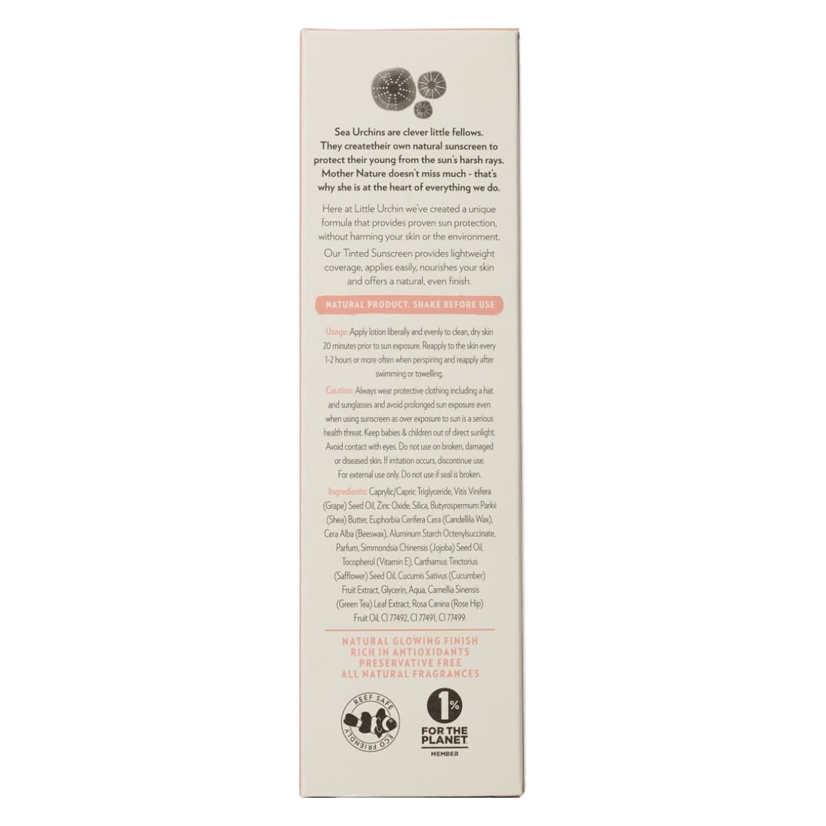 Thumbnail Little Urchin Natural Tinted Sunscreen Spf30 100G