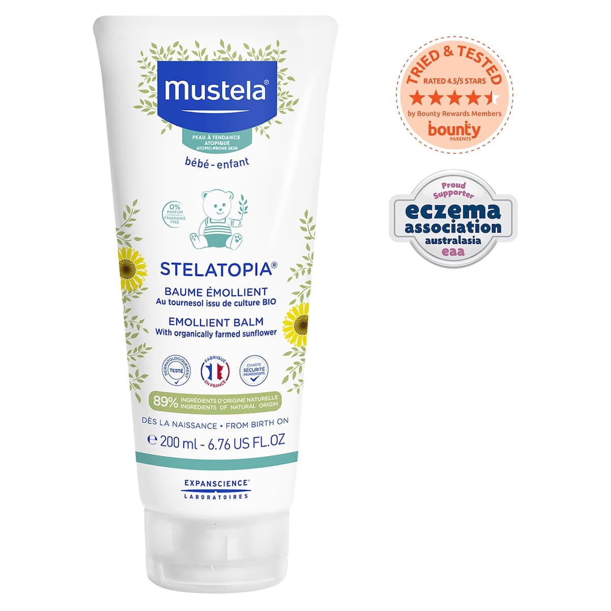 Thumbnail Mustela Stelatopia Emollient Balm 200Ml