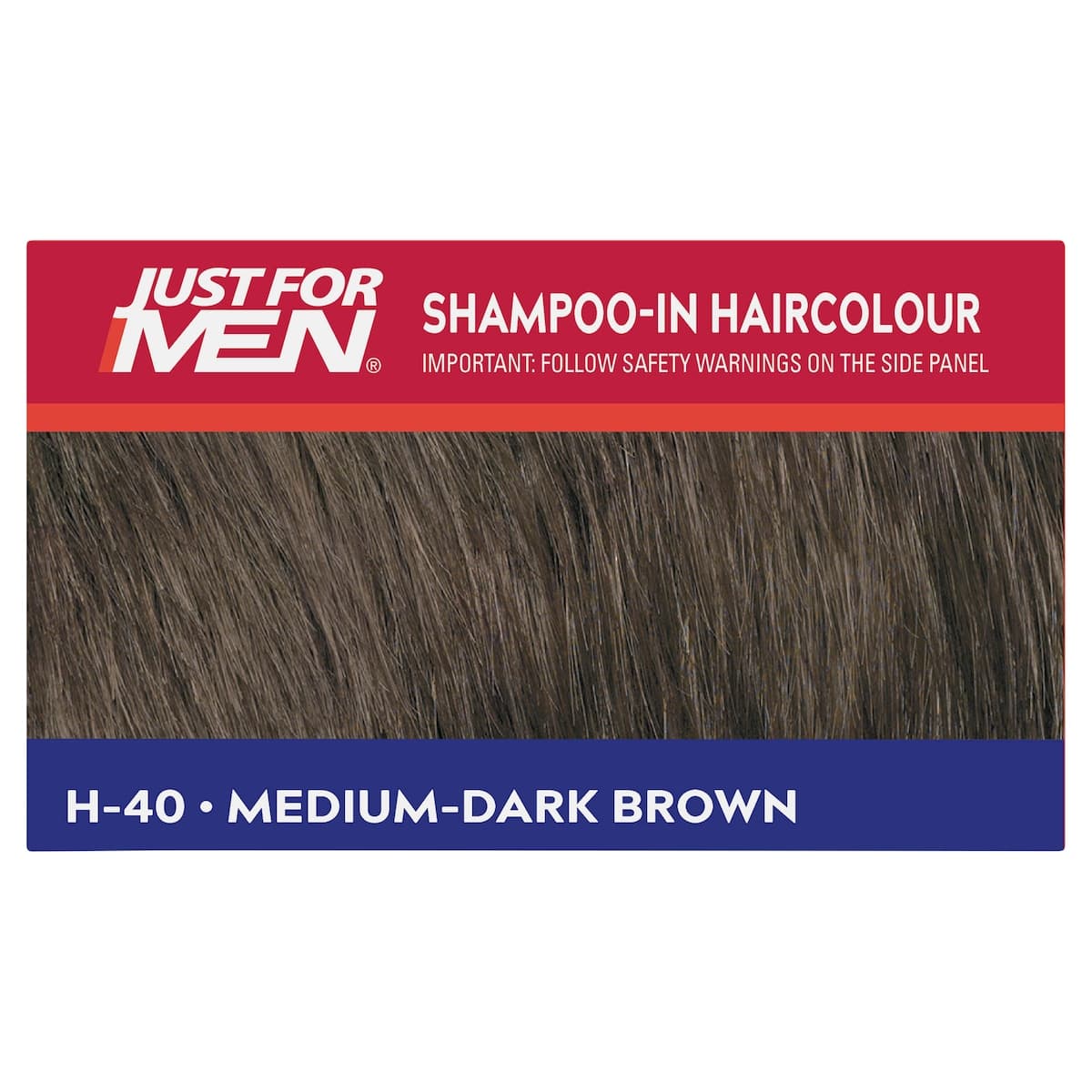 Thumbnail Just For Men Shampoo-In Hair Colour Medium Dark Brown