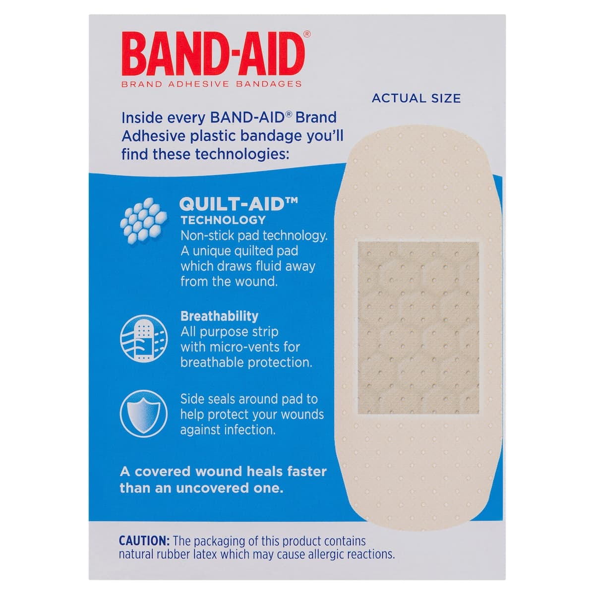 Thumbnail Band-Aid Extra Wide Plastic Strips 40 Sterile Strips