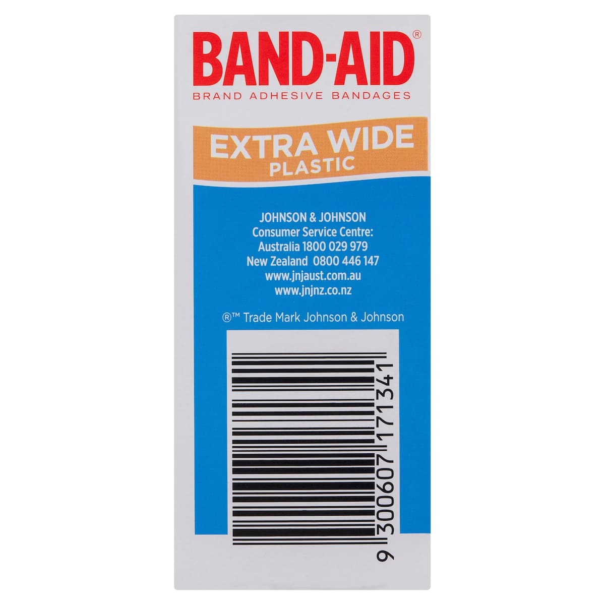 Thumbnail Band-Aid Extra Wide Plastic Strips 40 Sterile Strips