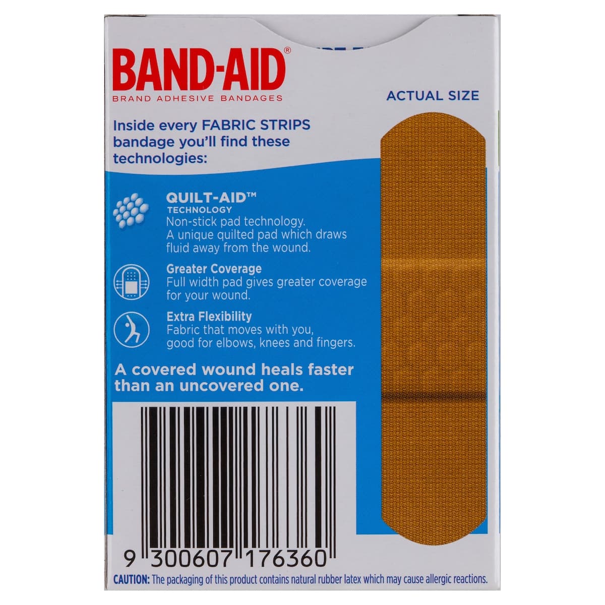 Thumbnail Band-Aid Fabric Strips 24 Sterile Strips