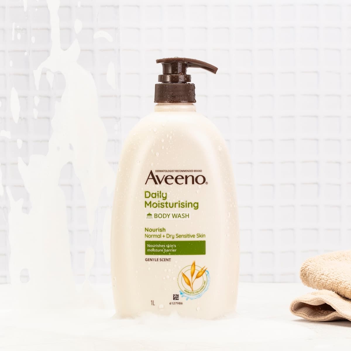 Thumbnail Aveeno Active Naturals Daily Moisturising Body Wash 1 Litre