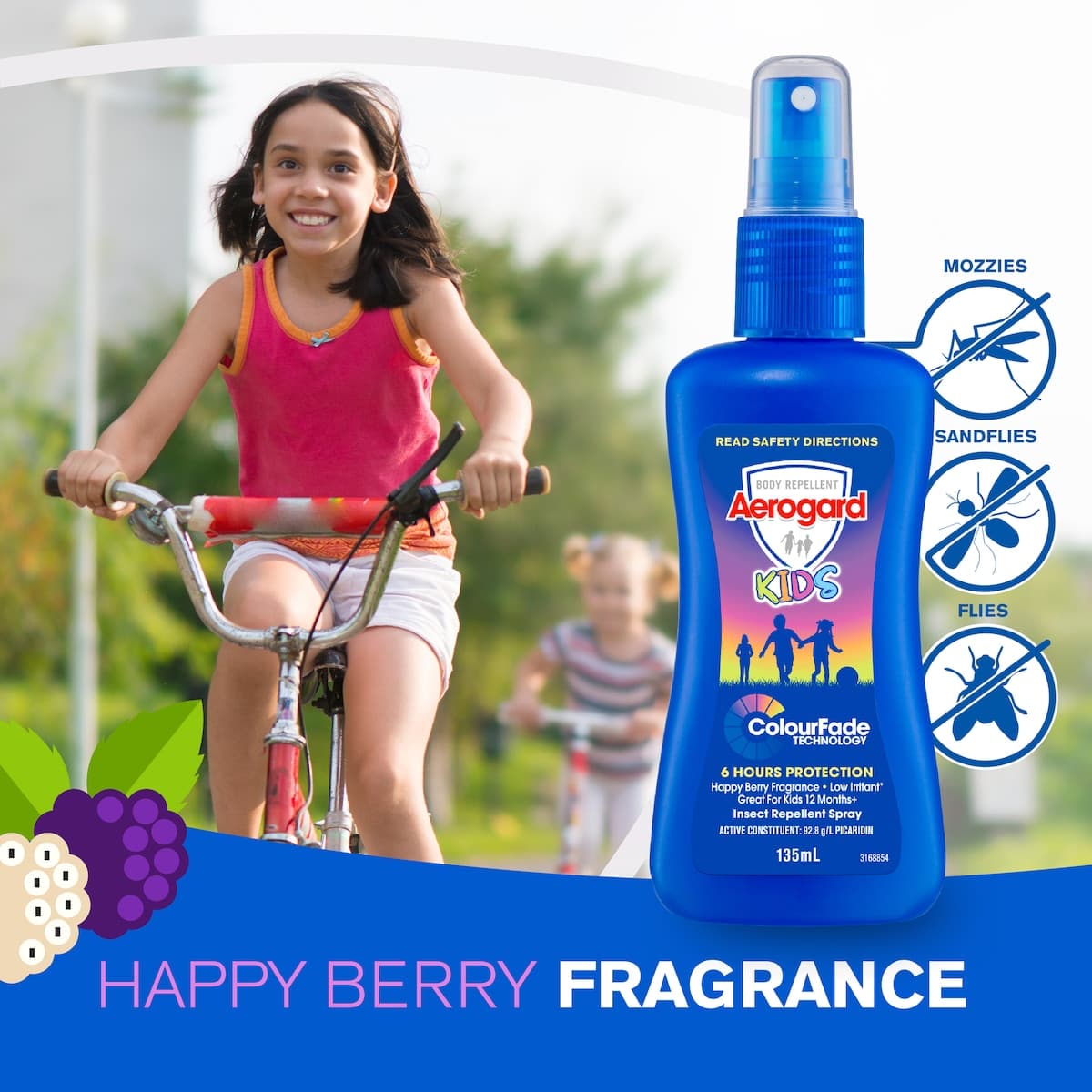 Thumbnail Aerogard Insect Repellent For Kids Pump Spray 135Ml